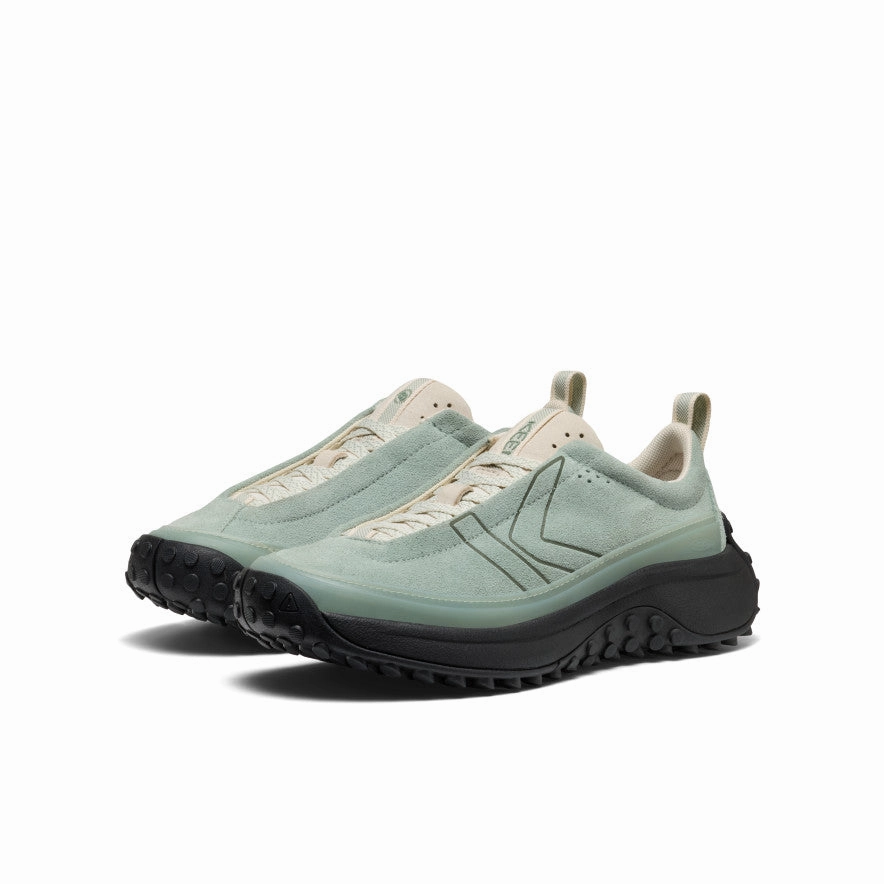 Fit Daily Flat Style Women's KS Mino Sneaker  |  Iceberg Green/Black
