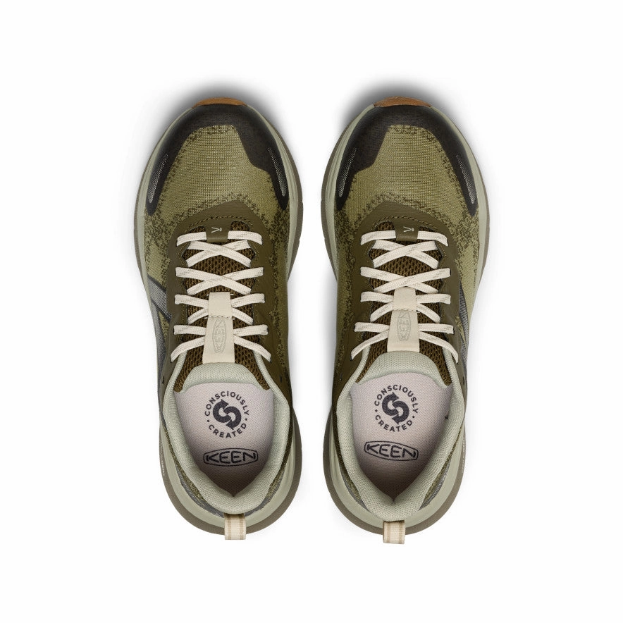 Women's Leiki Speed Hiking Shoe  |  Dark Olive/Birch Sand Jog