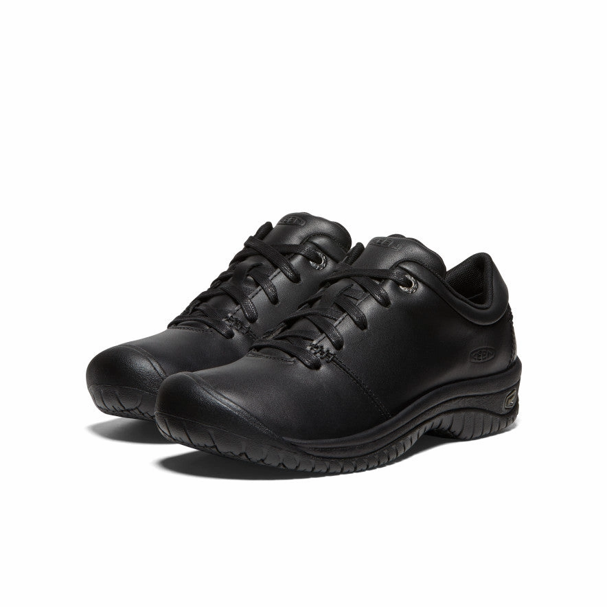 Women's PTC Oxford  |  Black Comfort Ankle