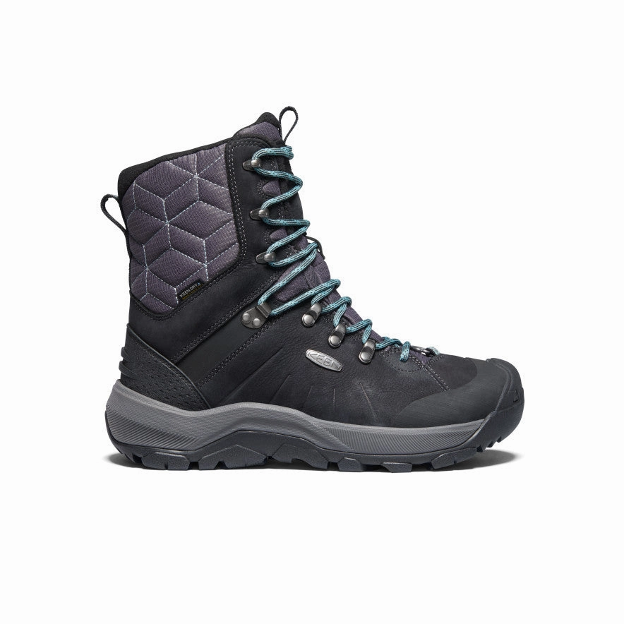 Women's Revel IV High Polar Waterproof Boot  |  Black/North Atlantic Secure Grip