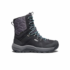 Women's Revel IV High Polar Waterproof Boot  |  Black/North Atlantic Cozy Feel