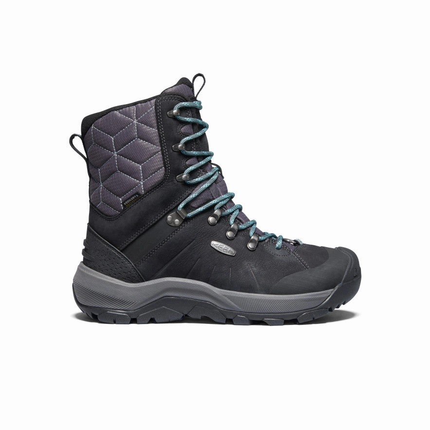 Scratch Resistant Finish Women's Revel IV High Polar Waterproof Boot  |  Black/North Atlantic
