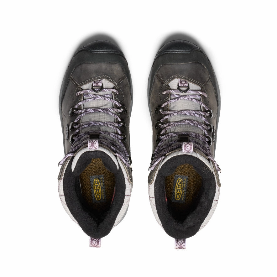 Women's Revel IV High Polar Waterproof Boot  |  Steel Grey/Orchid Petal Shock Absorption Core Comfy All