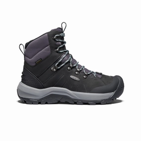 Women's Revel IV Polar Waterproof Boot  |  Black/Harbor Gray Breathable Windy Weather