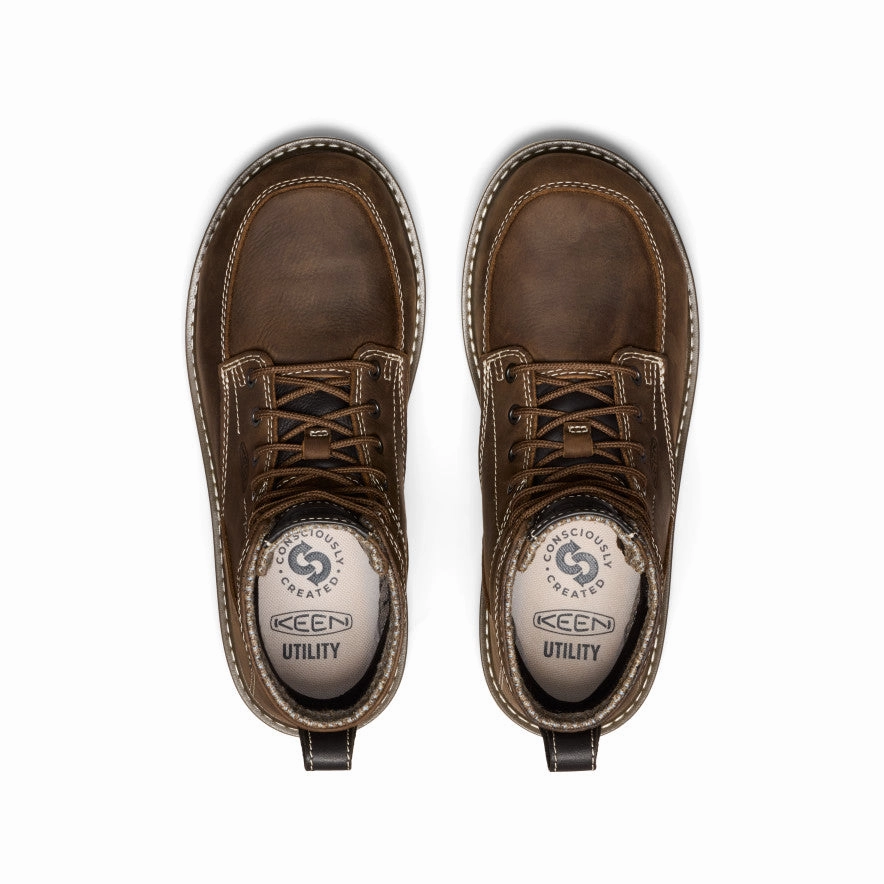 Women's San Jose 6" Waterproof Boot (Aluminum Toe)  |  Cascade Brown/Gum Comfortable Design