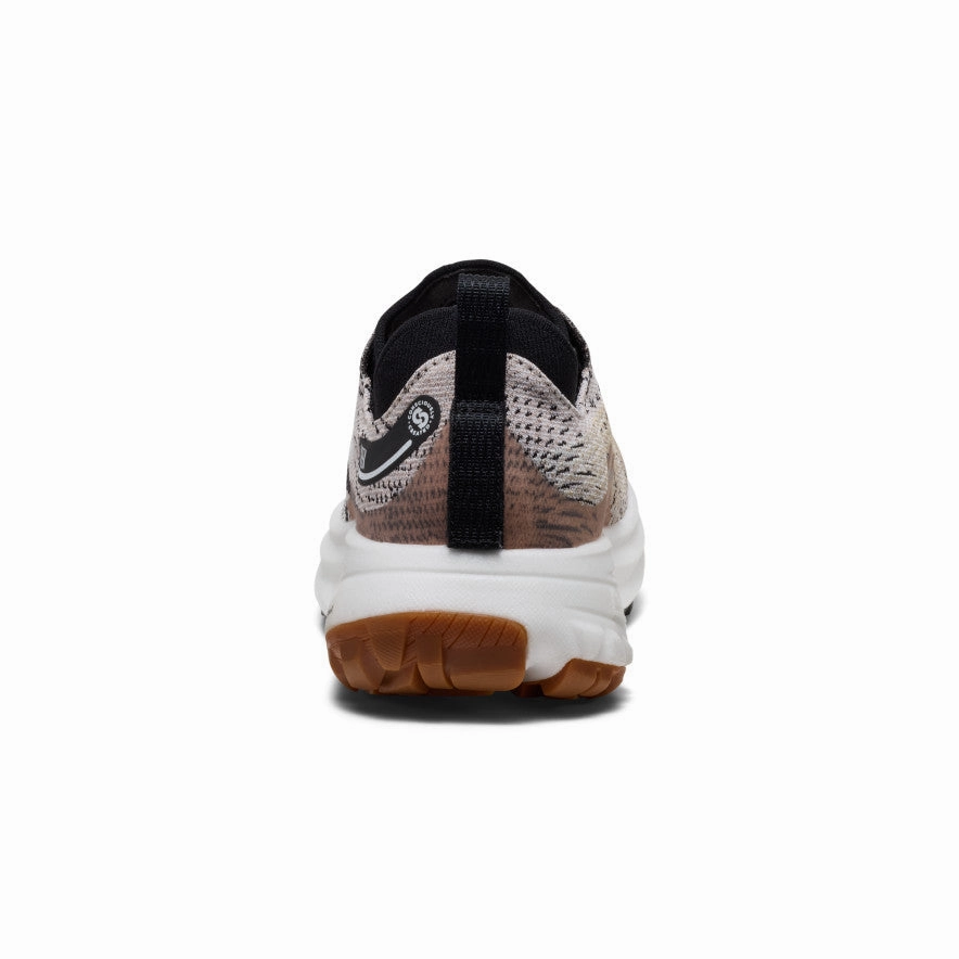 Minimalist Design Philosophy Slide Hike Women's Seek Trail Running Shoe  |  Safari/Black