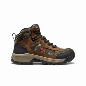 Outdoor Essential Women's Skokie Waterproof Work Boot (Soft Toe)  |  Camo/Black