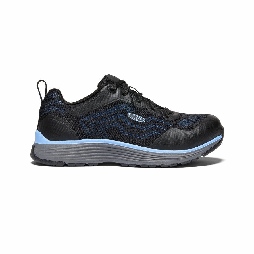Women's Sparta 2 (Aluminum Toe)  |  Airy Blue/Black Bacterial Inhibiting Lining