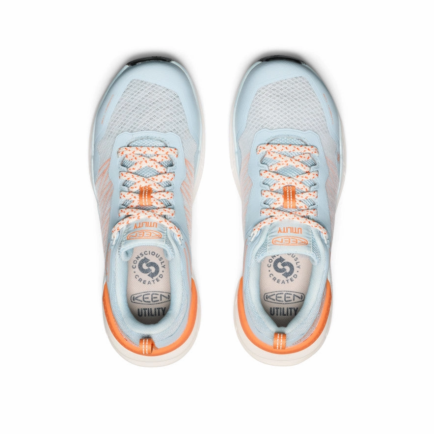 Women's Speedworks Work Sneaker (Carbon Toe)  |  Skyway/Black SweatWicking Sporty Look