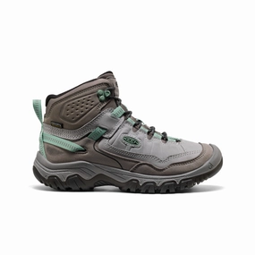 Women's Targhee IV Waterproof Hiking Boot  |  Alloy/Granite Green Secure Grip