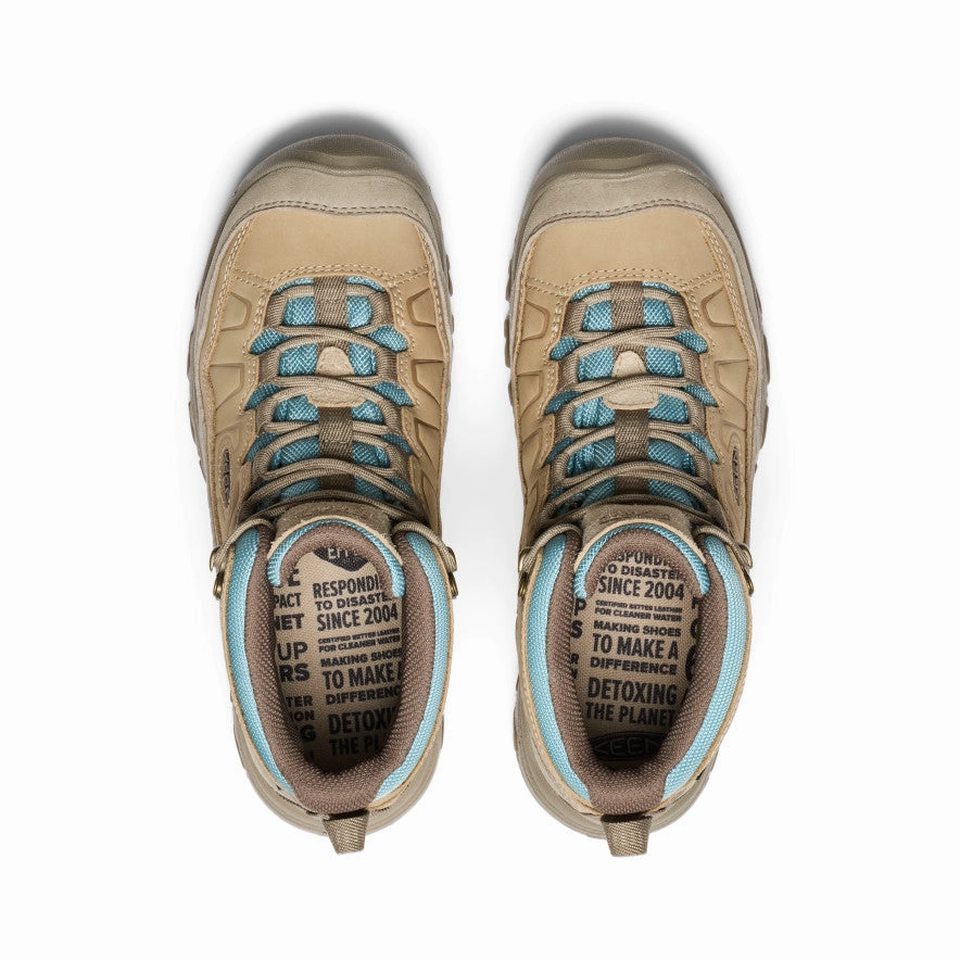Tough Women's Targhee IV Waterproof Hiking Boot  |  Safari/Reef Waters