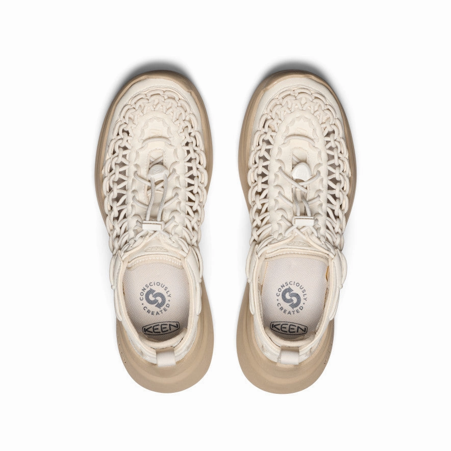 Grippy Sole Women's UNEEK WK Sneaker  |  Birch/Plaza Taupe