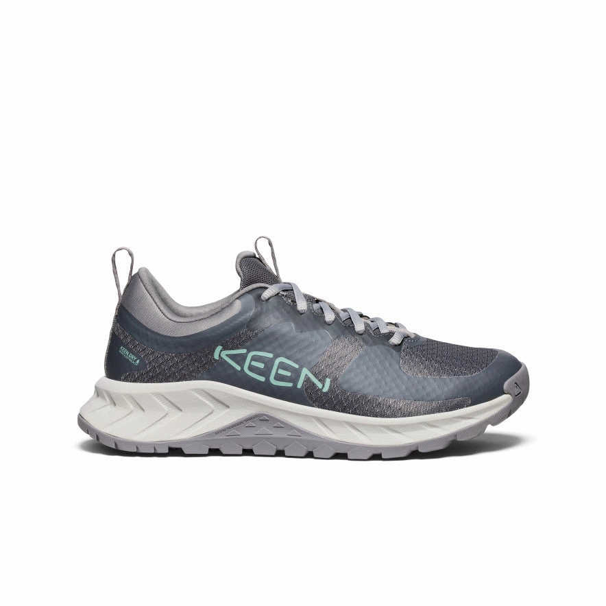 Women's Versacore Waterproof Shoe  |  Magnet/Granite Green Flat Style Zero Pressure