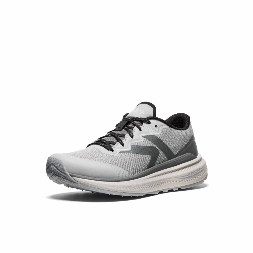 Comfortable ankle No Hassle Women's WK500 Walking Shoe  |  Alloy/Steel Grey