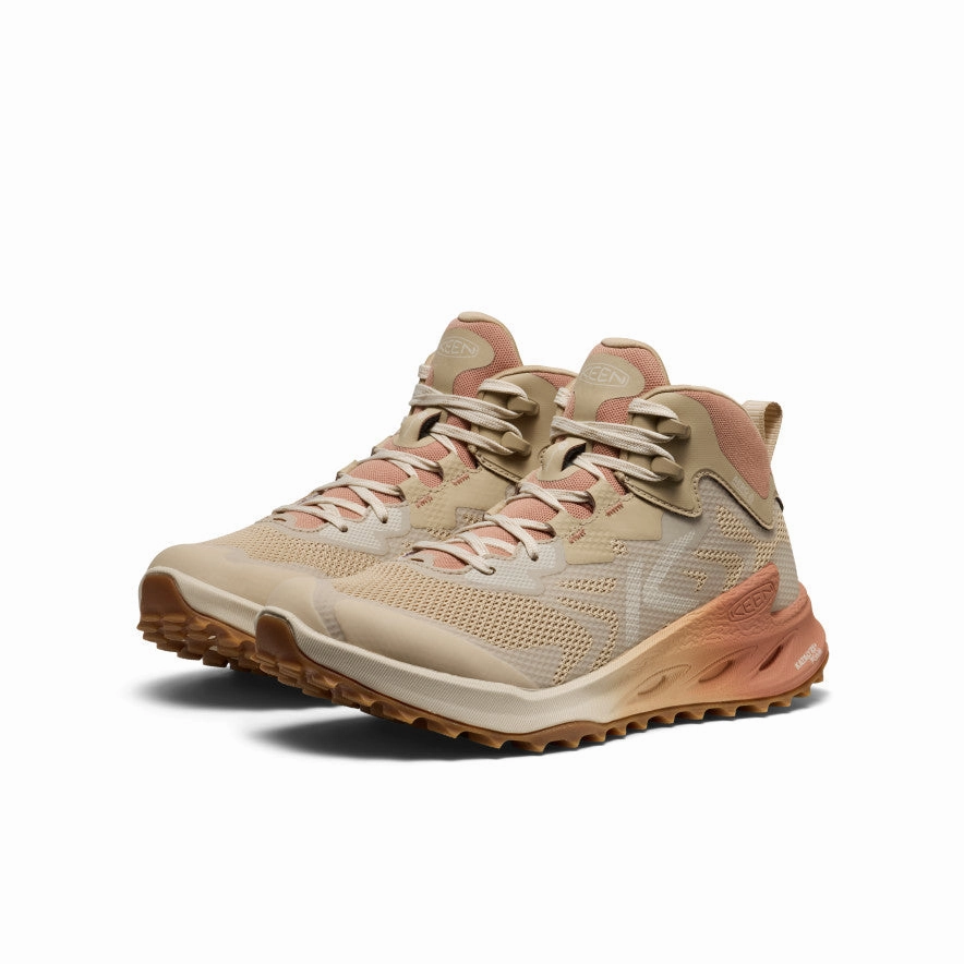 Women's Zionic NXT Waterproof Hiking Boot  |  Safari/Cork Machine washable Thermoplastic Urethane Outsole