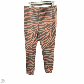 Pants Leggings By Ann Taylor In Animal Print, Size: 10 City Walk Lightweight Material Soft Waistband