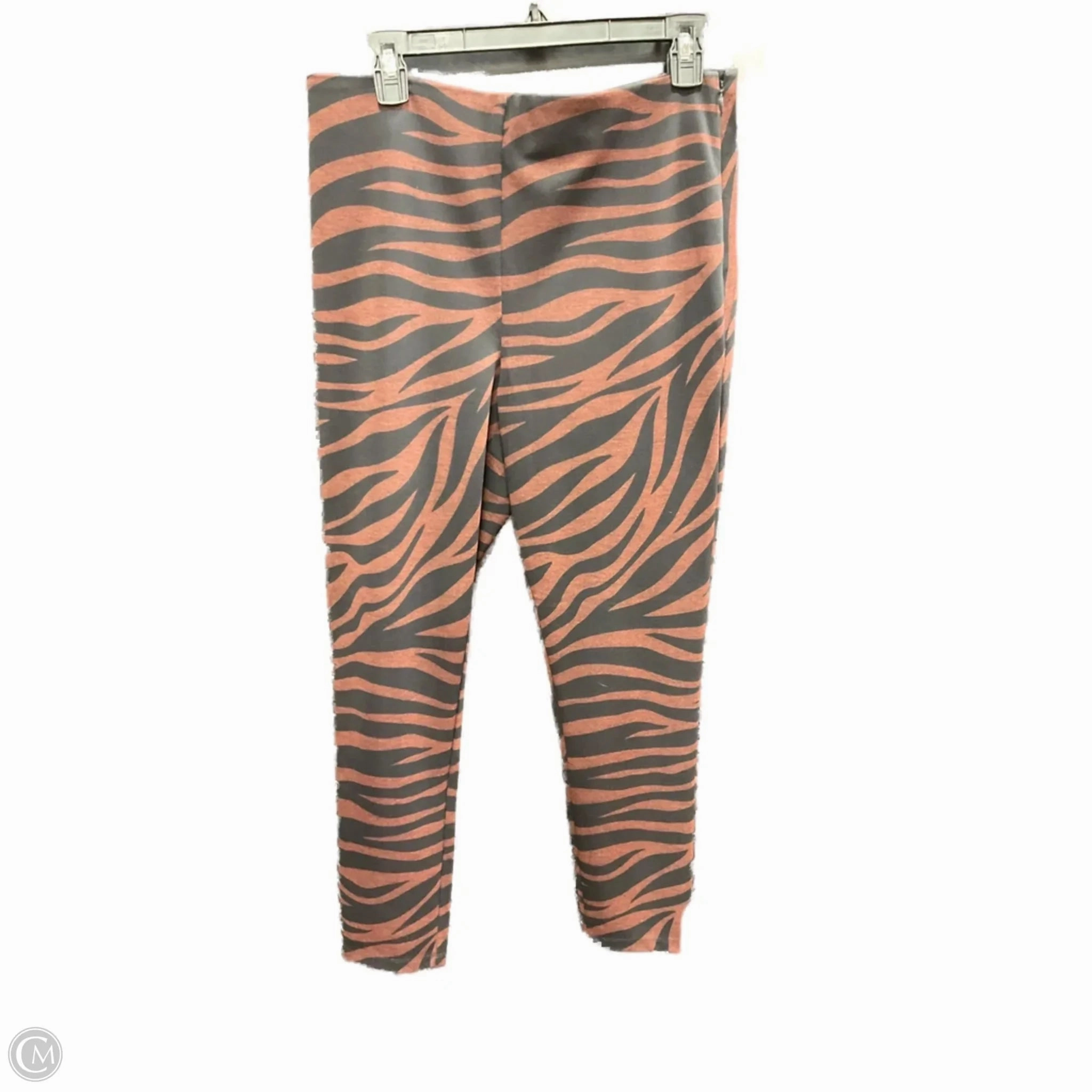 Pants Leggings By Ann Taylor In Animal Print, Size: 10 City Walk Lightweight Material Soft Waistband