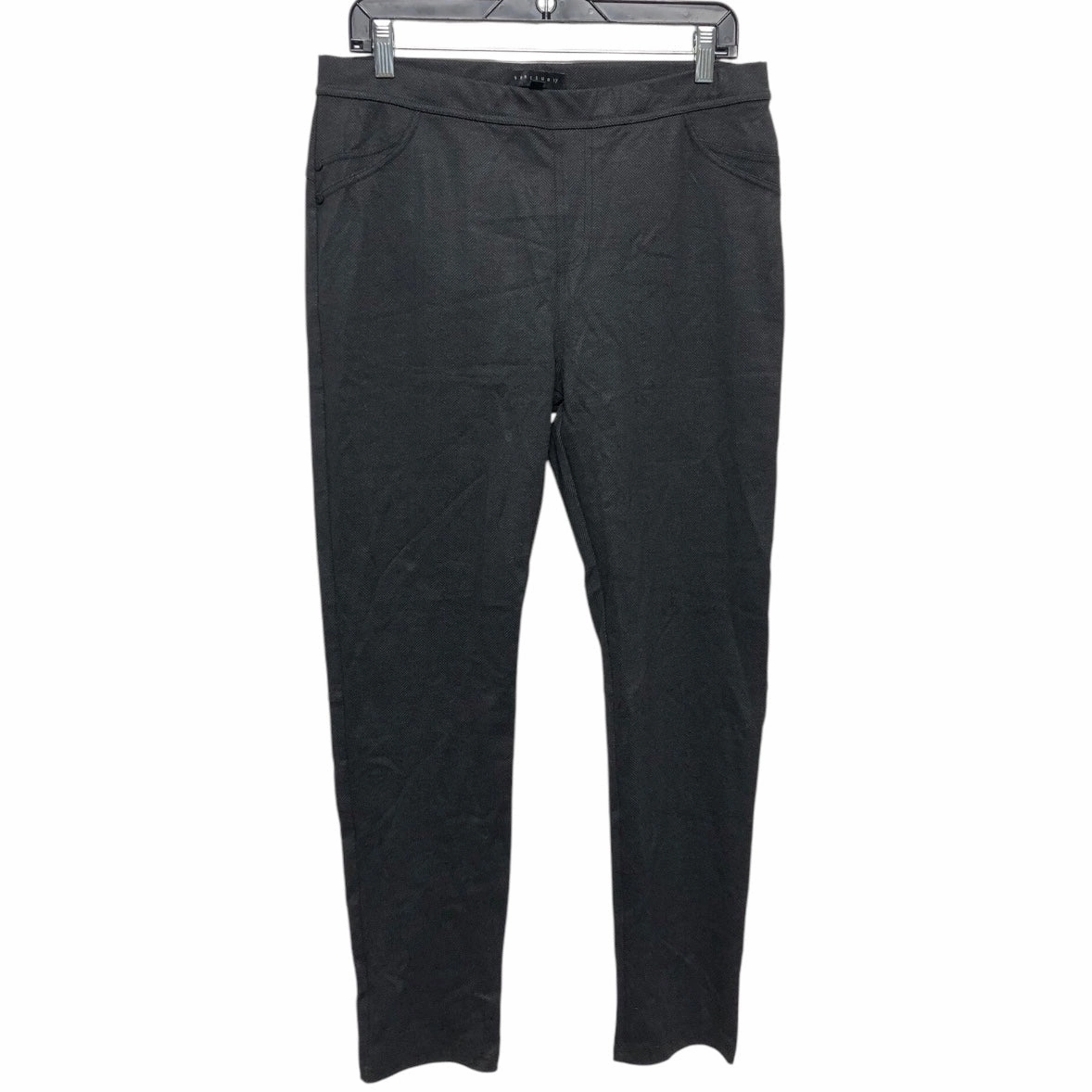 Travel Enthusiast Stretch Fit Fitness Lover Stretch Fit Pants Leggings By Sanctuary In Black, Size:Xl
