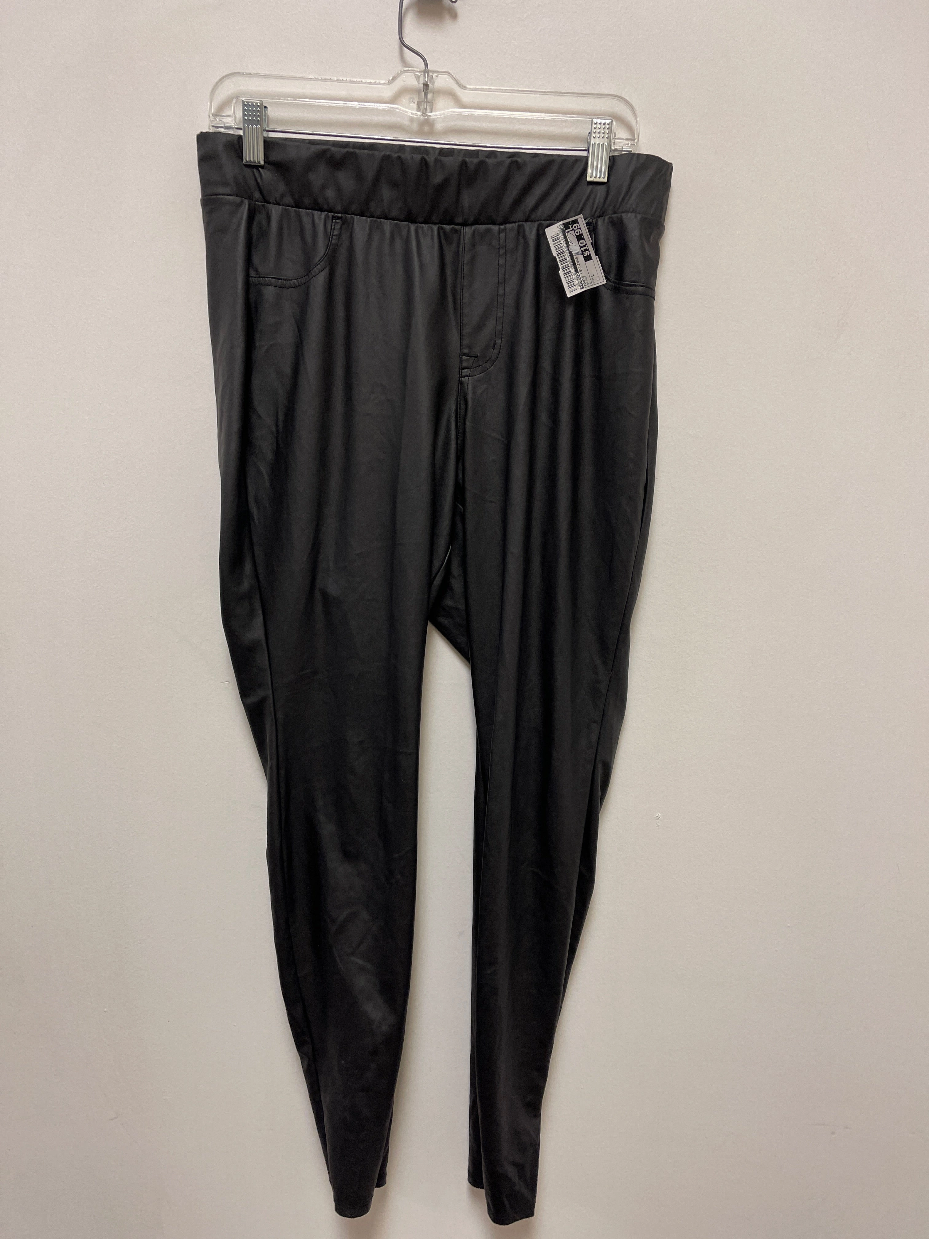 Dance Practice Loose Fit Chill Day Pants Leggings By Torrid In Black, Size: L