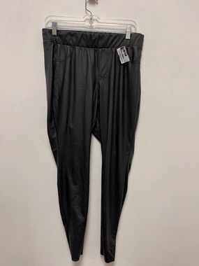 Dance Practice Loose Fit Chill Day Pants Leggings By Torrid In Black, Size: L