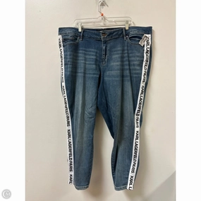 Jeans Designer By Karl Lagerfeld In Blue Denim, Size: 24 Work Meeting Casual