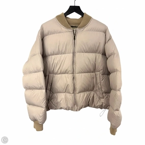 Neutral Look Coat Puffer & Quilted By Eddie Bauer In Beige, Size: Xl