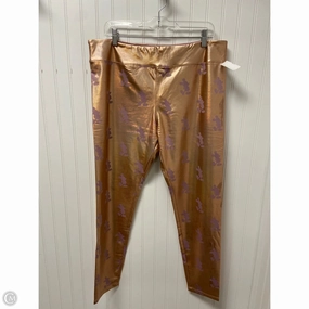 Pants Leggings By Disney Store In Rose Gold, Size: Xl Casual Day Luxury Choice Unisex Style Winter Sports