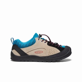 Impact Dispersing Heel Women's Jasper Rocks Sneaker  |  Safari/Fjord Blue