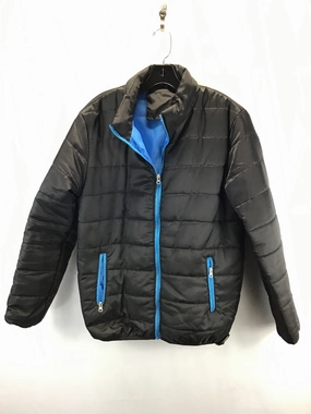 Durable Fabric Coat Other By Clothes Mentor In Black & Blue, Size: Xl