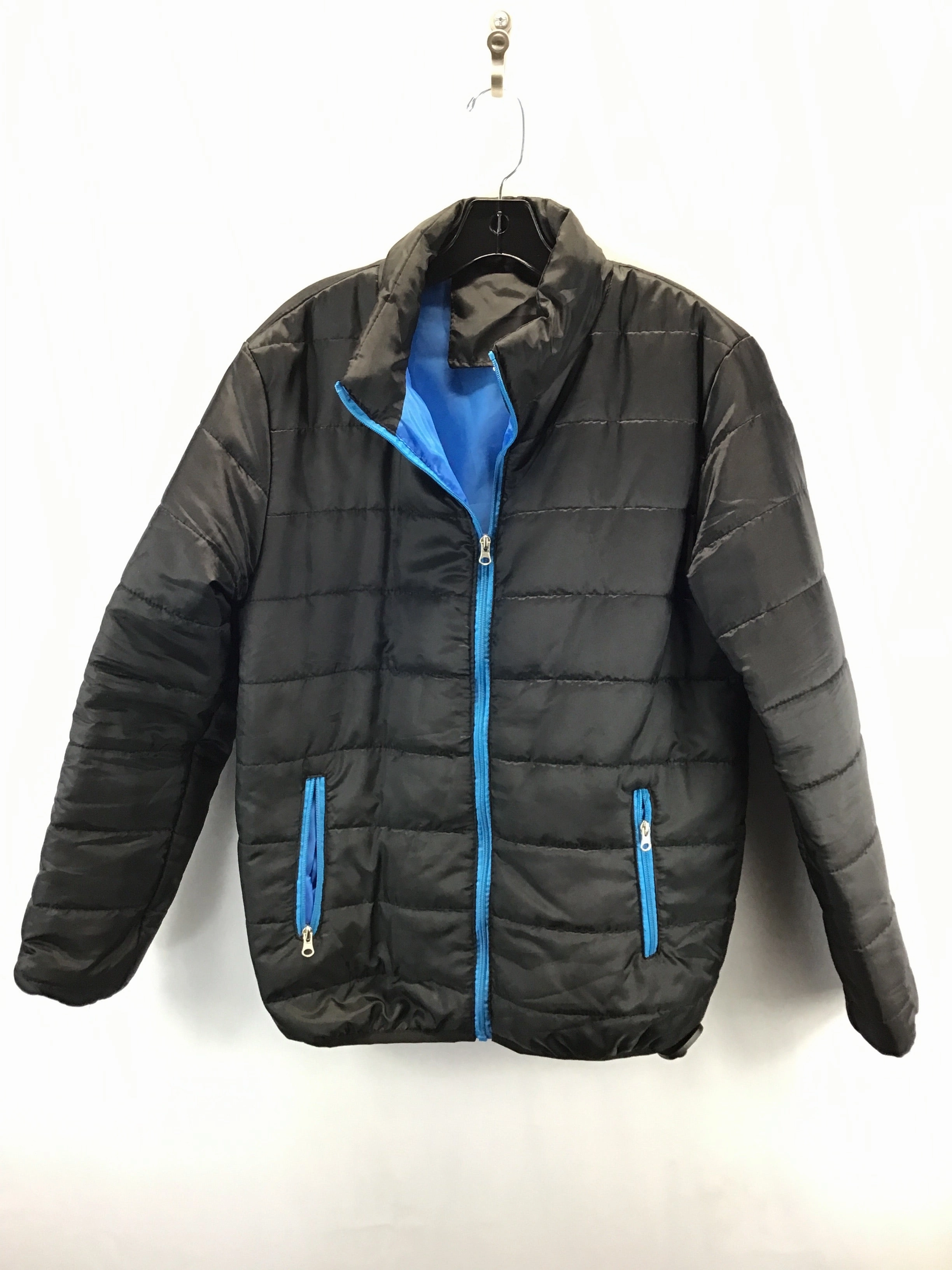 Durable Fabric Coat Other By Clothes Mentor In Black & Blue, Size: Xl